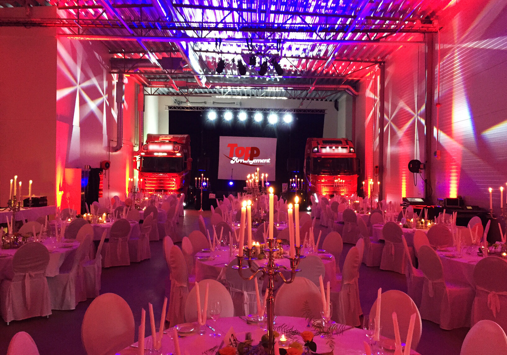 Event på eget bygg Event